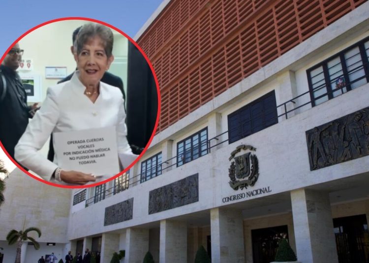 Ginnette Bournigal se operó de las cuerdas vocales aún no puede hablar