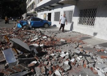 Varios edificios sufren daños en Cali, sede de la reciente investidura presidencial