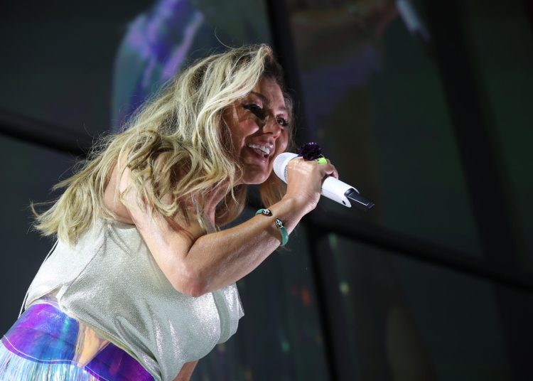 Amaia Montero cumple 50 años durante su regreso a La Oreja de Van Gogh