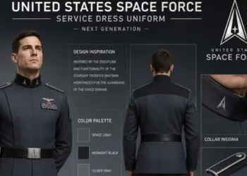 Trump enseña el nuevo uniforme de la Fuerza Espacial y las redes lo comparan con el traje de las SS del régimen nazi