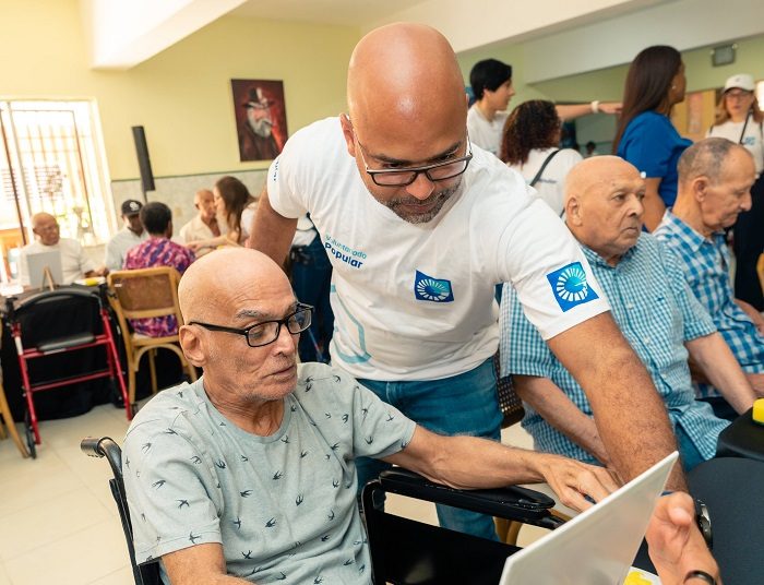Voluntariado Popular realiza jornada de acompañamiento en el Hogar de Ancianos San Francisco de Asís