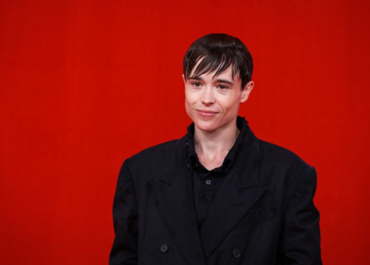 Actor trans Elliot Page muestra su torso al descubierto en una íntima sesión de fotos
