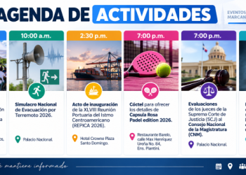 Agenda del día: martes 8 de septiembre de 2026