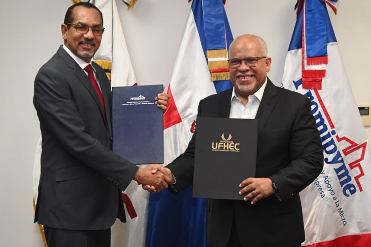 UFHEC y PROMIPYME firman alianza para fortalecer emprendedores y Mipymes