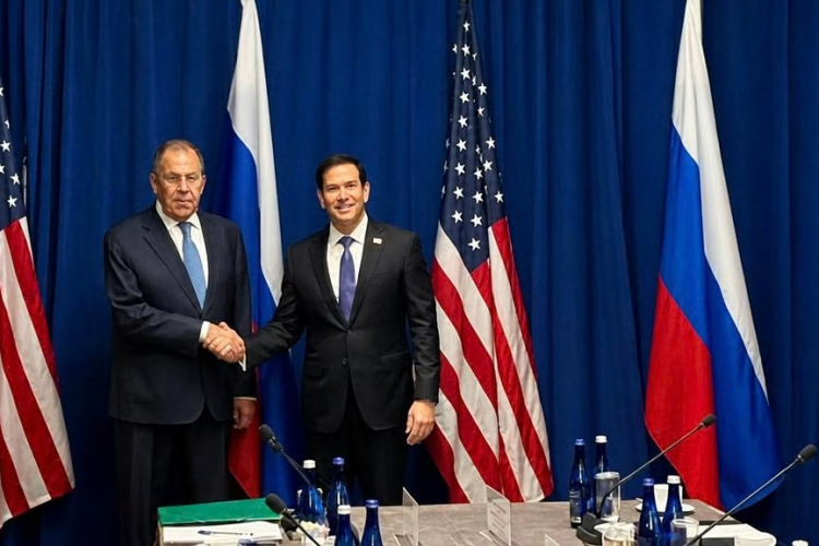 Comienza la reunión entre Lavrov y Rubio centrada en la guerra en Ucrania