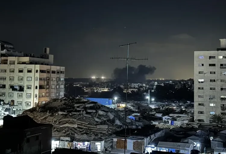 Nueve gazatíes heridos por un misil interceptor israelí activado por fuego del propio Israel