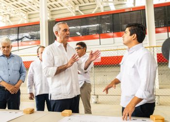 Monorriel de Santiago entrará en prueba en octubre, informa Abinader