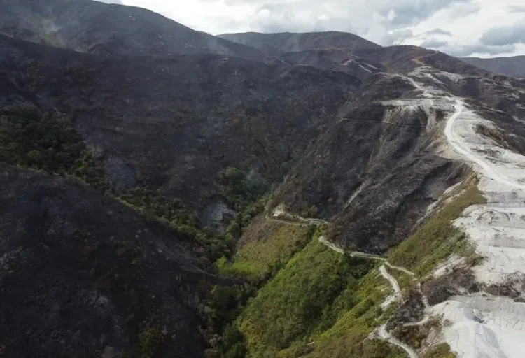 Incendio arrasa 3.000 hectáreas de bosque, redes de agua y cultivos en norte de Colombia