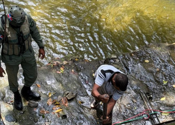Medio Ambiente desmantela represa ilegal en el río Yabija y restablece su cauce