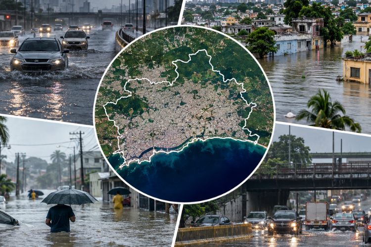 Zonas inundables del GSD: estos son los puntos más vulnerables ante fuertes lluvias