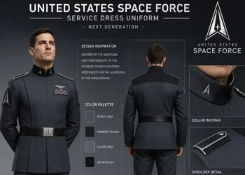 Trump propone para la Fuerza Espacial un uniforme inspirado en una sátira del fascismo