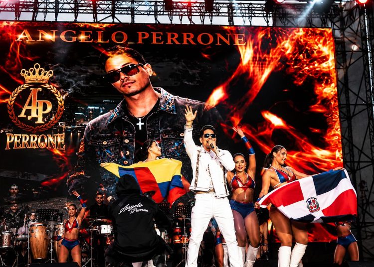 Angelo Perrone fortalece su proyección internacional tras presentarse ante miles en Colombia