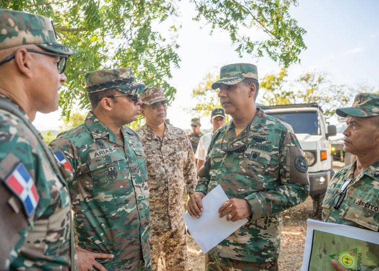 Ejército realiza supervisión militar de tres días en la frontera con Haití
