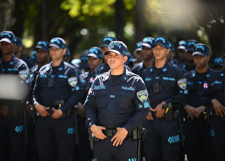 Policía Nacional activa Ruta Azul con 84 agentes para reforzar el patrullaje en el Distrito Nacional