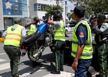 Intrant y Digesett intensifican operativos contra motociclistas que infringen la Ley de Tránsito
