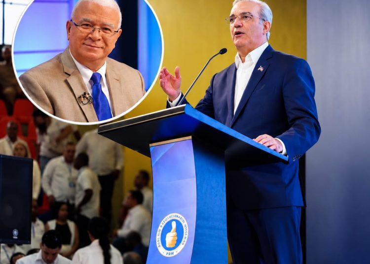 Tomás Hernández destaca que juramentación de Abinader como presidente del PRM fortalece la unidad del partido