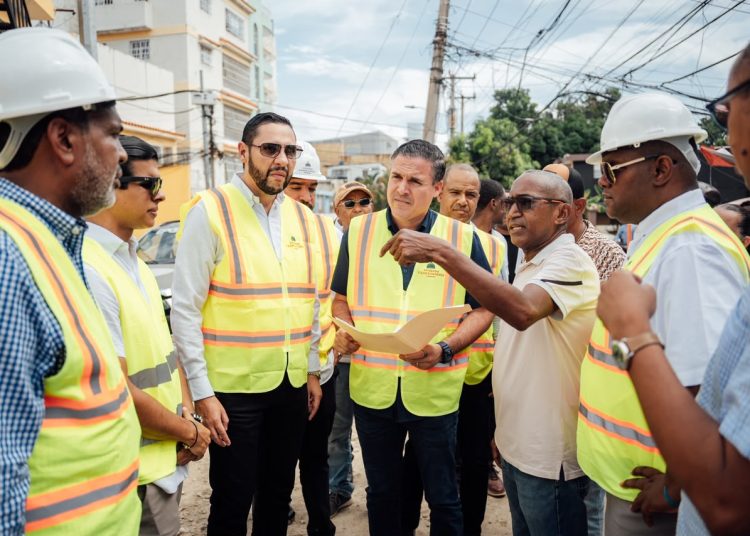 Jean Luis Rodríguez supervisa intervención de más de RD$130 millones en Los Praditos