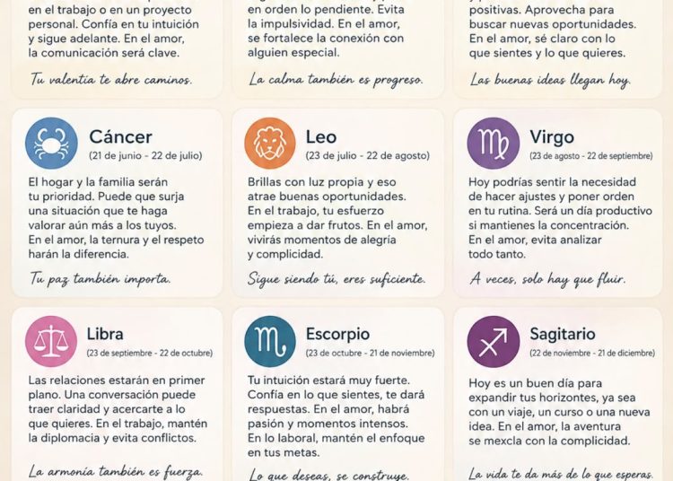 Horóscopo del 14 de septiembre de 2026: predicciones para cada signo