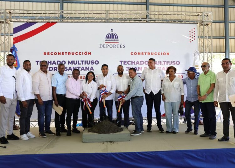 Kelvin Cruz inicia construcción de siete multiusos en la Región Sur con inversión de RD$200 millones