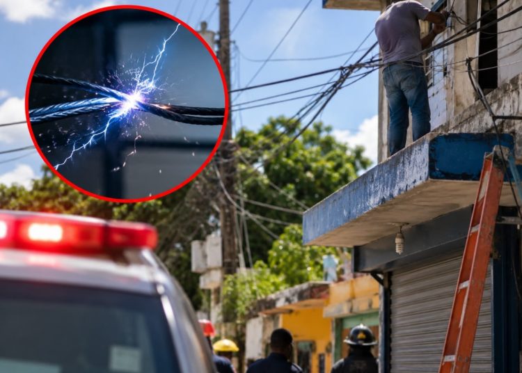 Hombre muere por descarga eléctrica mientras manipulaba un alambre en Piedra Linda