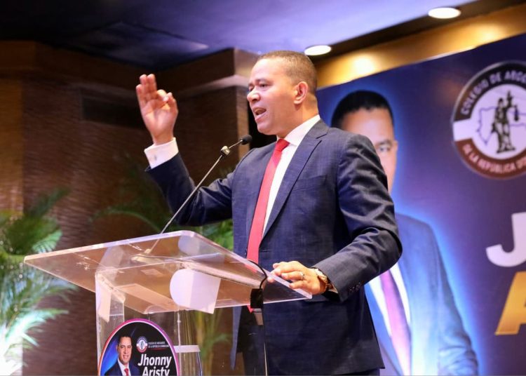 Jhonny Aristy pide al PRM asumir candidatura institucional para elecciones del Colegio de Abogados