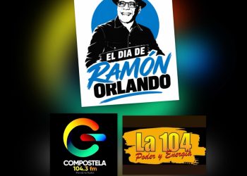 Compostela 104.3 FM y LA 104FM dedican su programación a Ramón Orlando por sus 50 años en el arte