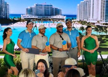 Eloy Núñez y Western Fernández conquistan primer lugar con 64 golpes netos en el Torneo de Golf BMCargo