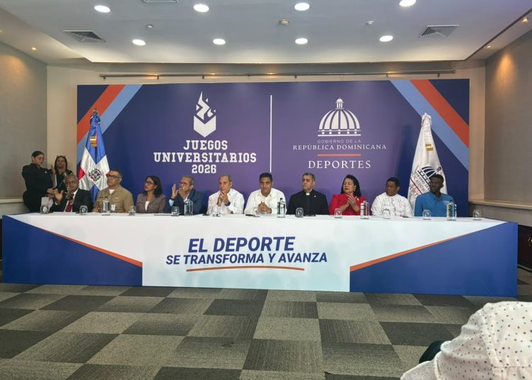 Kelvin Cruz anuncia los Juegos Universitarios 2026 con más de 2,300 atletas