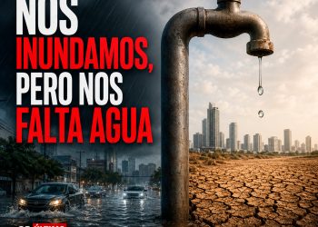 Nos inundamos, pero nos falta agua