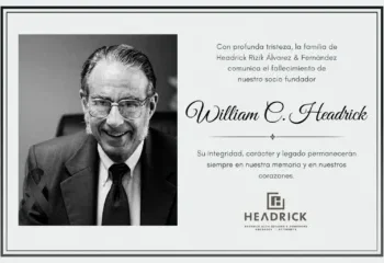 William C. Headrick: muere el destacado jurista y pilar del derecho dominicano moderno