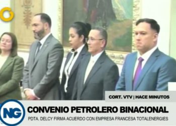 Venezuela firma un memorando de entendimiento con filial de TotalEnergies para cooperación