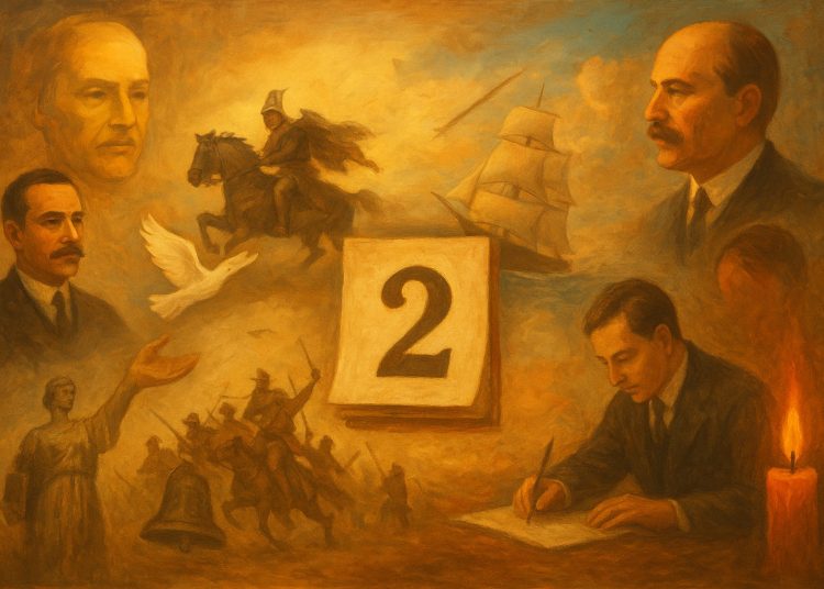 Efemérides del 2 de octubre