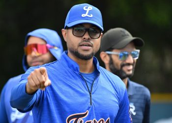 Gilbert Gómez se integra a los entrenamientos de los Tigres del Licey